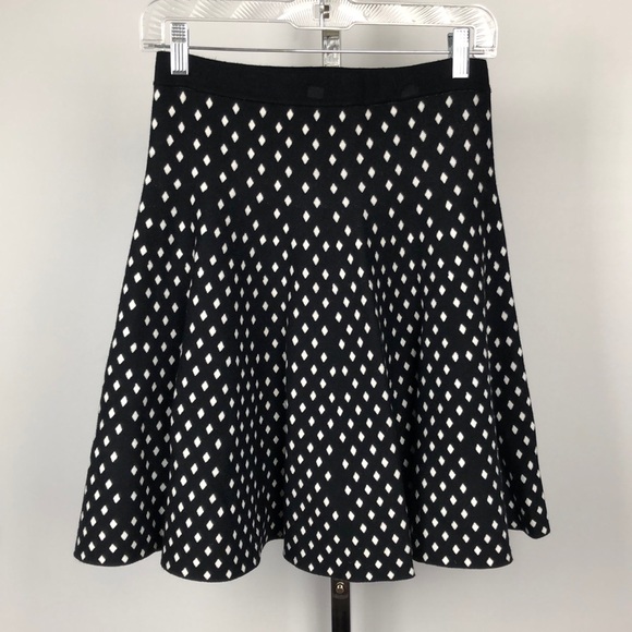 Chelsea & Theodore Black and white skirt NWT - Picture 1 of 4